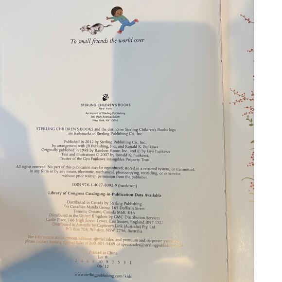 2012 Edition of Are You My Friend Today? Book by Gyo Fujikawa, HC - Picture 3 of 5